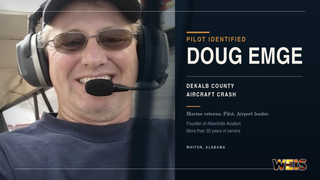 Doug Emge, pilot killed in the DeKalb County aircraft crash