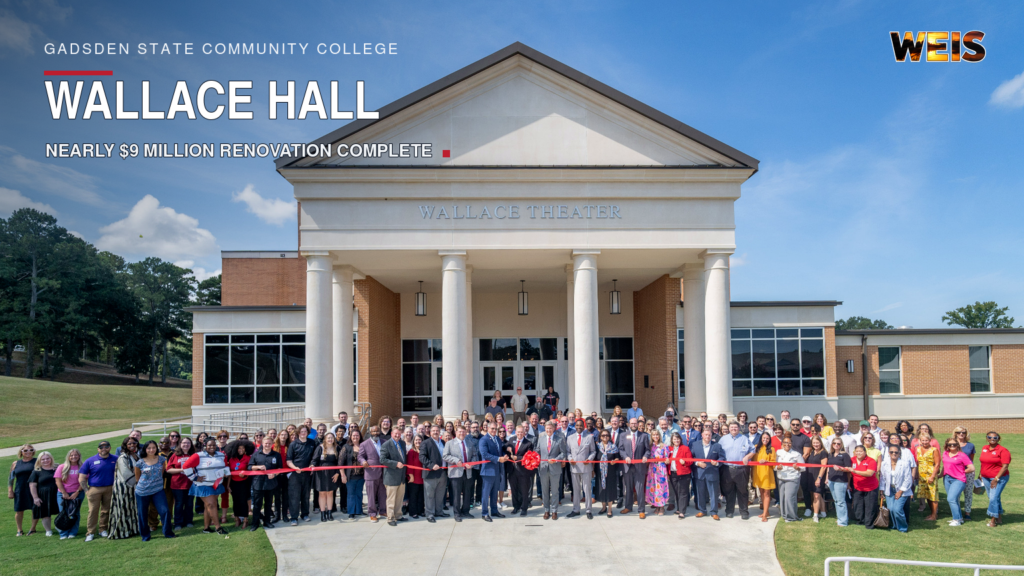 Wallace Hall renovation ribbon-cutting ceremony at Gadsden State Community College