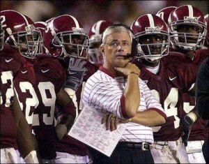 Suggested for a future news graphic: Dennis Franchione, former Alabama football coach, dies at 75.