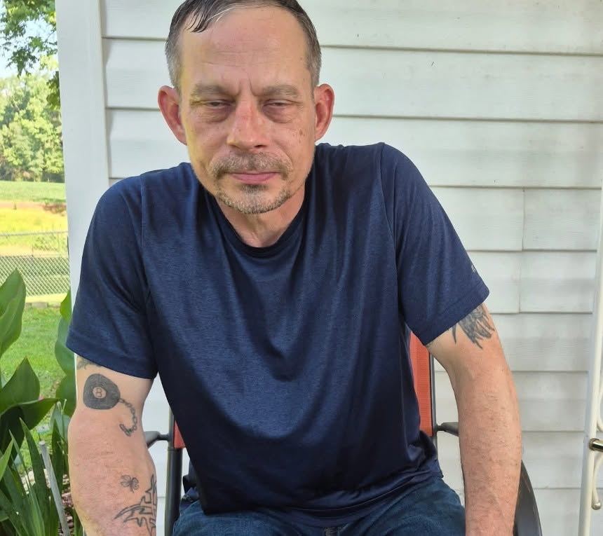 Missing-person alert for Quinton “Leroy” Bishop with his photograph, Albertville Police badge, and contact number 256-891-8222.