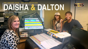 Daisha and Dalton Hamby, featured in WEIS Radio’s interview about “The Amazing Race.”