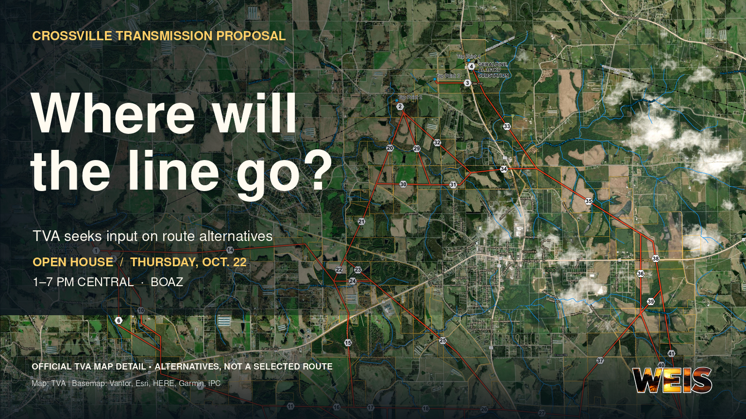TVA Seeks Input on Crossville Power Line; Boaz Open House Set Thursday ...